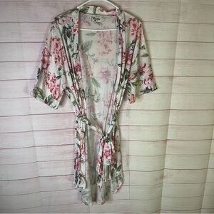 Show Me Your MuMu‎ Floral Belted Robe Size ONE SIZE